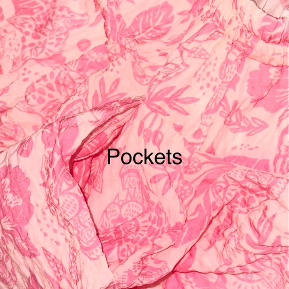 Pristine Sold Out Sincerely Ours Aria Pink Floral Skirt — Medium - Picture 11 of 11